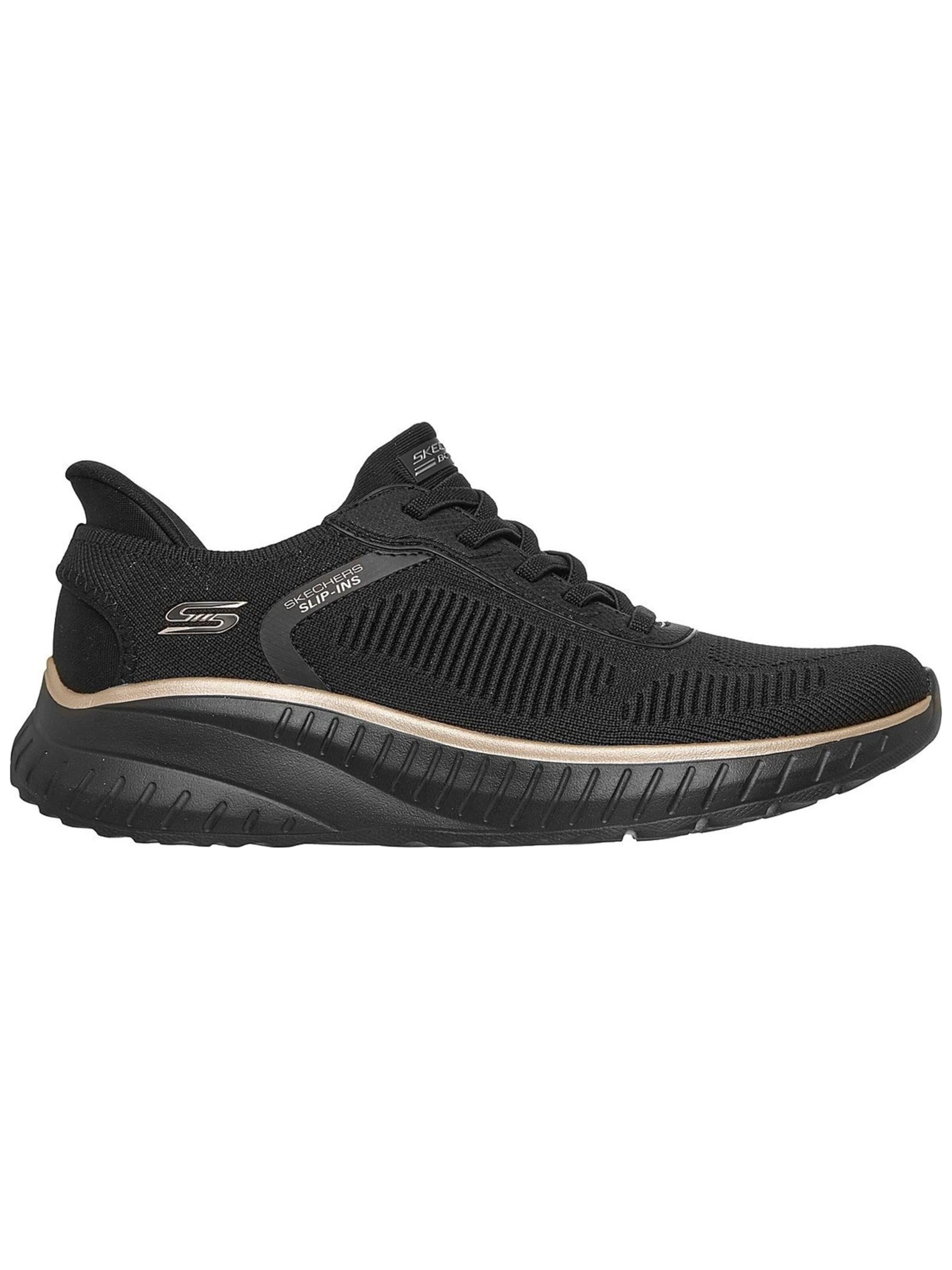 SKECHERS Sportschoen 'Skechers Bobs Squad Chaos - C' in Zwart