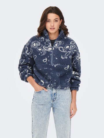 ONLY - Sweatshirt 'Janne' em azul: frente