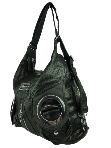 Kumixi Schultertasche in Schwarz