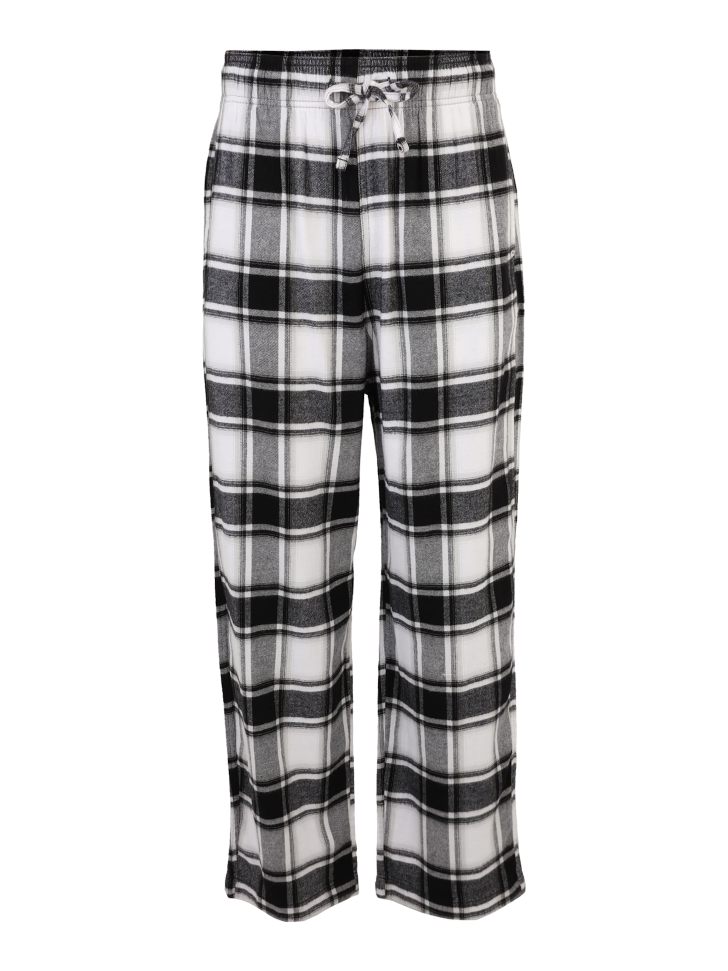 HOLLISTER Pajama pants 'EVOLUTION' in Stone / Black / White, Item view