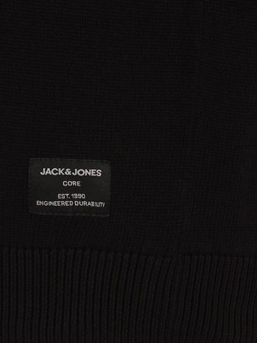 Jack & Jones Plus Strickjacke 'OCHRIS' in Schwarz
