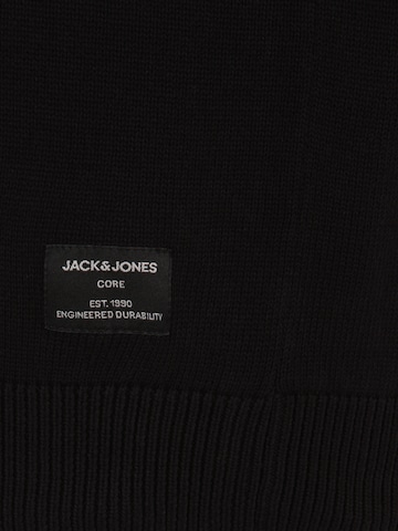 Geacă tricotată 'OCHRIS' de la Jack & Jones Plus pe negru