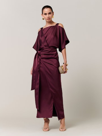 purpurinė Sável Vakarinė suknelė 'Josylin'