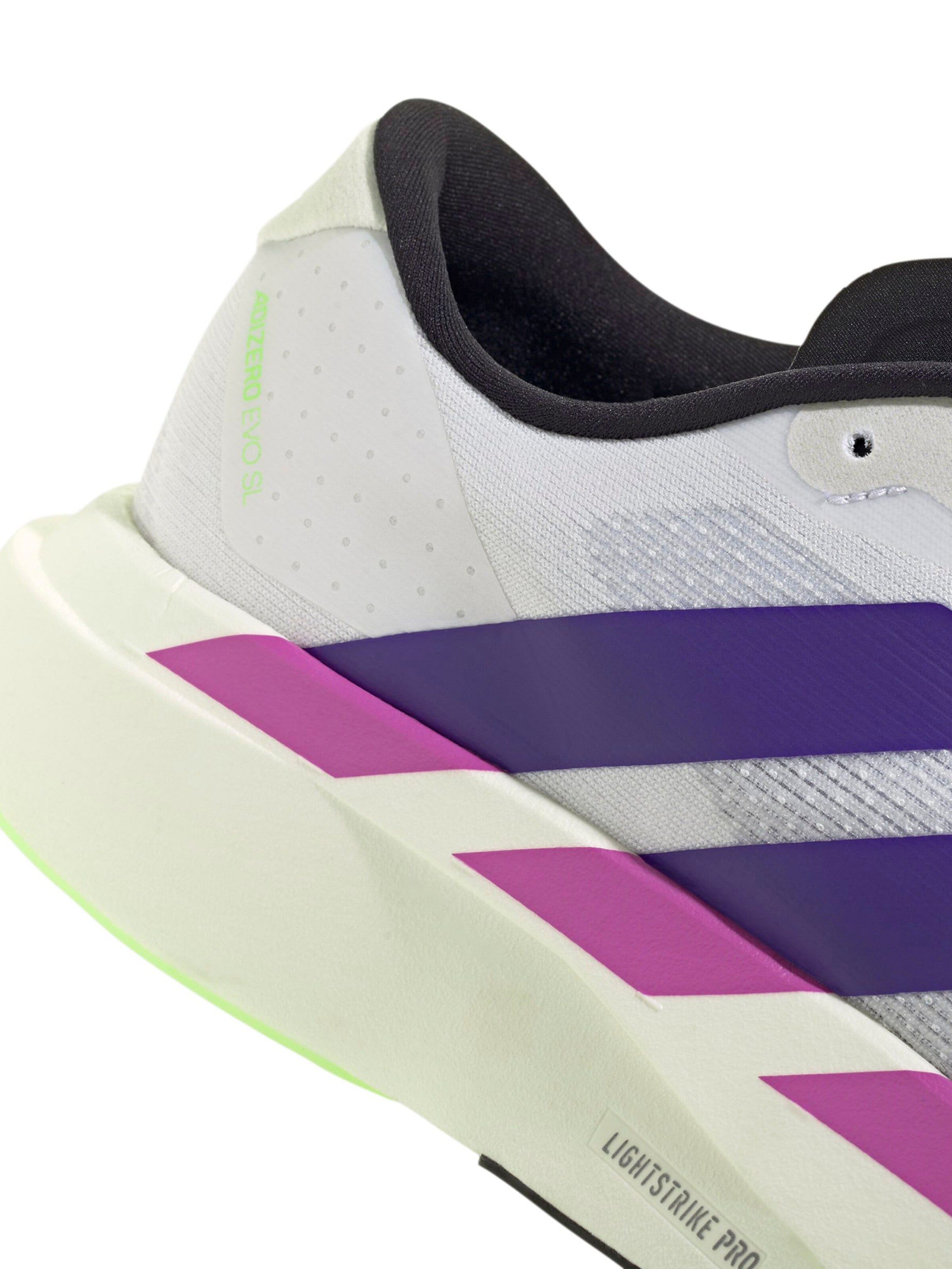 Chaussure de course 'Adizero Evo SL' ADIDAS PERFORMANCE en blanc