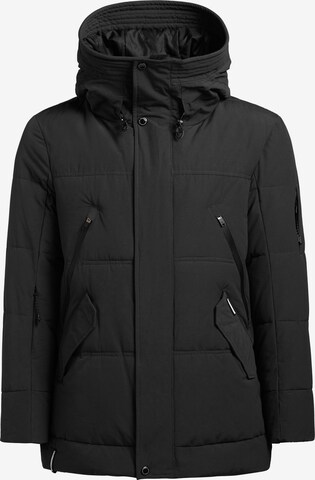 khujo Winter Jacket 'Fank' in Black: front