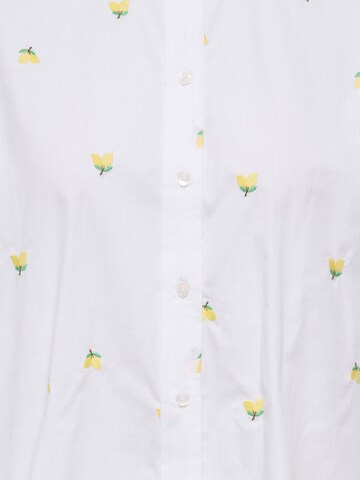 JDY Bluse 'JDYNELLY' i hvid