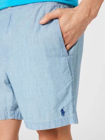 Loosefit Pantaloni di Polo Ralph Lauren in blu