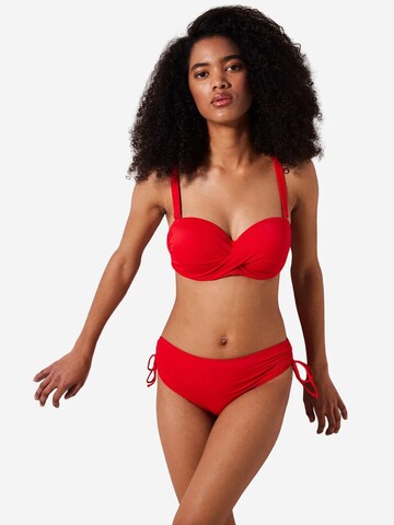 Bas de bikini Penti en rouge
