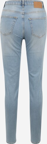 Pieces Tall Skinny Jeans 'LEAH' in Blauw