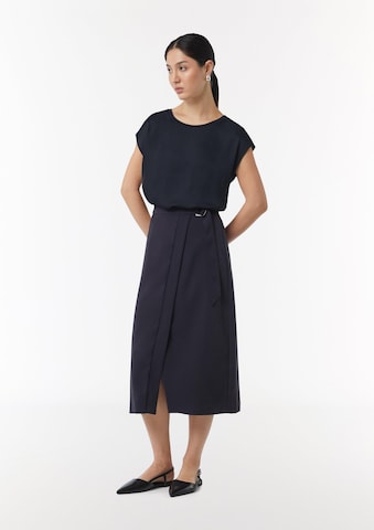 COMMA Shirt in Blauw