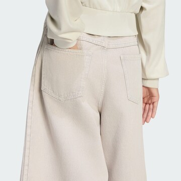 ADIDAS ORIGINALS Wide leg Jeans in Grijs