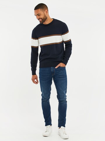 Threadbare Sweater 'Greenwich' in Blue