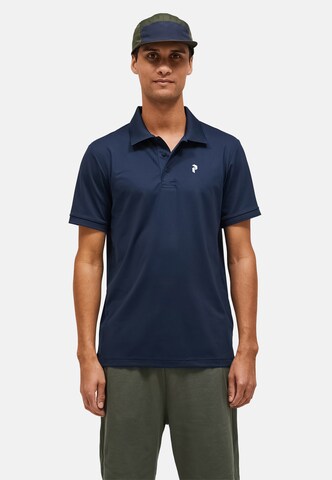 T-Shirt 'Vespar' PEAK PERFORMANCE en bleu : devant