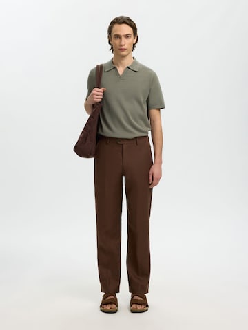 SELECTED Shirt 'SLHTeller' in Grey