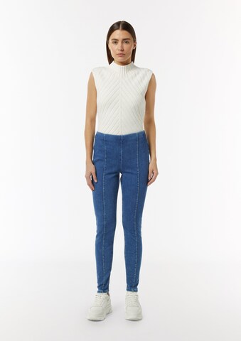 comma casual identity Skinny Jeggings in Blue: front