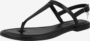 s.Oliver Flip-Flops ' 5-28125-20 ' i svart: forside