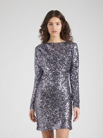 YAS Cocktail dress 'YASSPENA' in Silver: front