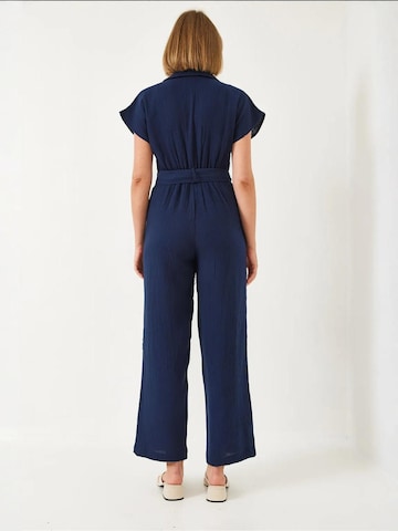 Tuta jumpsuit di Bianco Lucci in blu