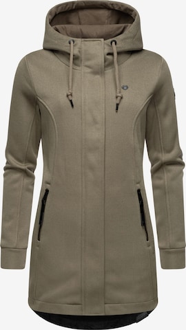 Ragwear Sweat jacket 'Letti' in Brown: front