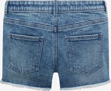 TOM TAILOR Slimfit Jeansshorts in Blau