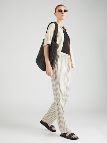 Soft Rebels Regular Broek 'VIOLET' in Beige