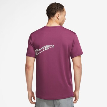 NIKE Funktionsshirt 'Miler' in Pink