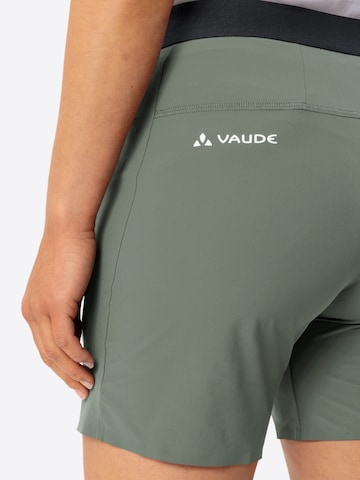 VAUDE Skinny Outdoorshorts 'Scopi' in Grün