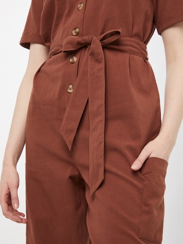 ABOUT YOU Limited Jumpsuit 'Yvonne' in Brown