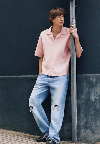 Pull&Bear Mokassin in Schwarz