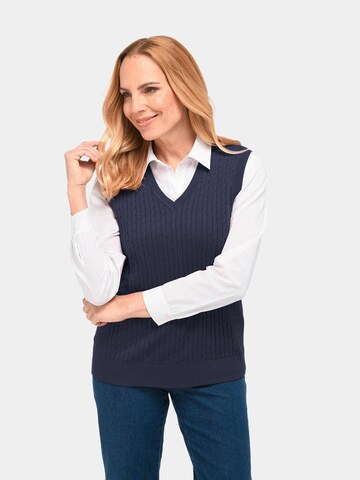 Pull-over Goldner en bleu : devant