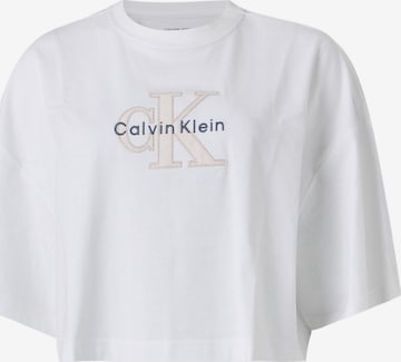 Calvin Klein Jeans Shirt in White: front