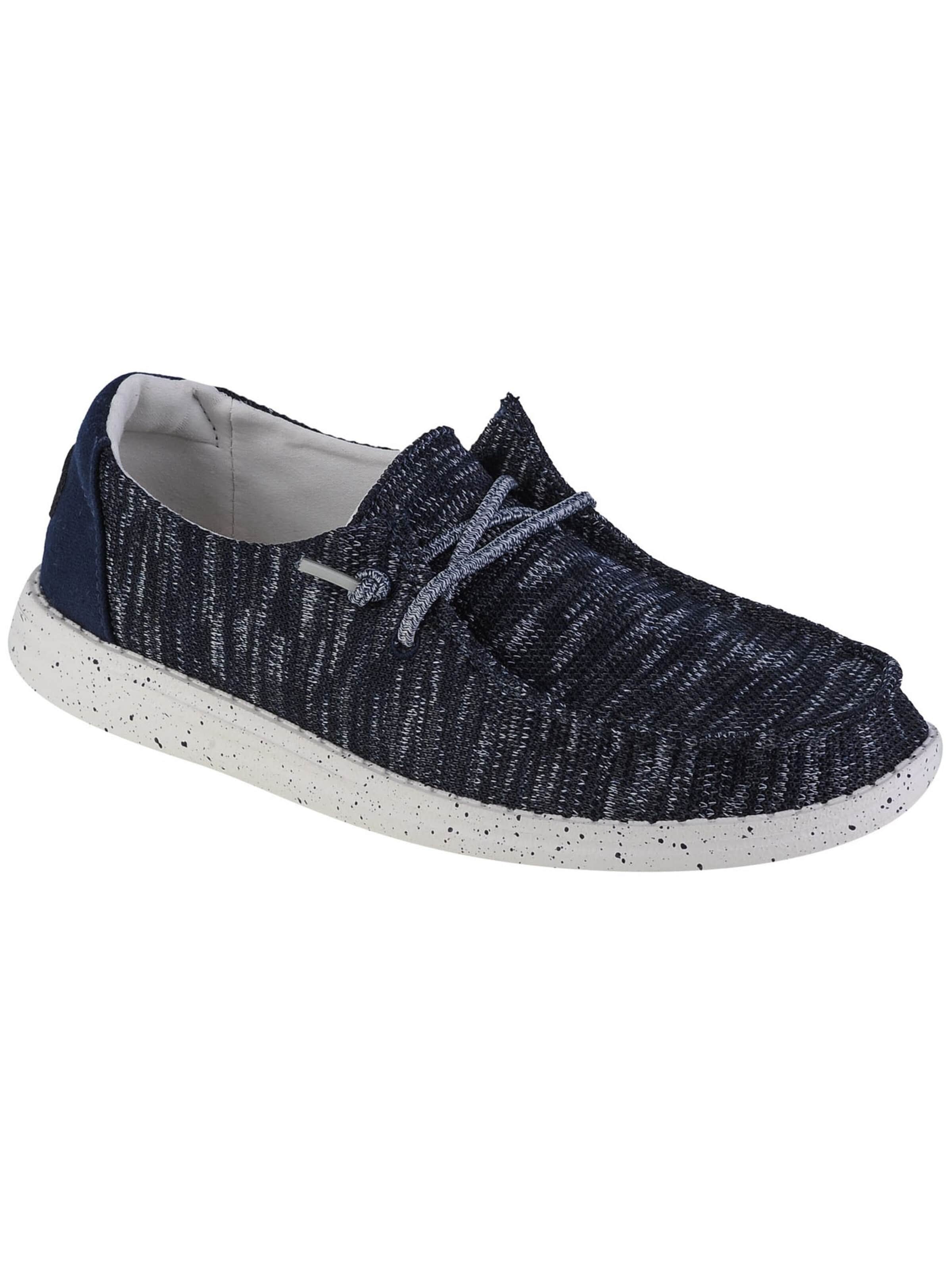 HEY DUDE Veterschoen 'Wendy Sox' in Blauw: voorkant