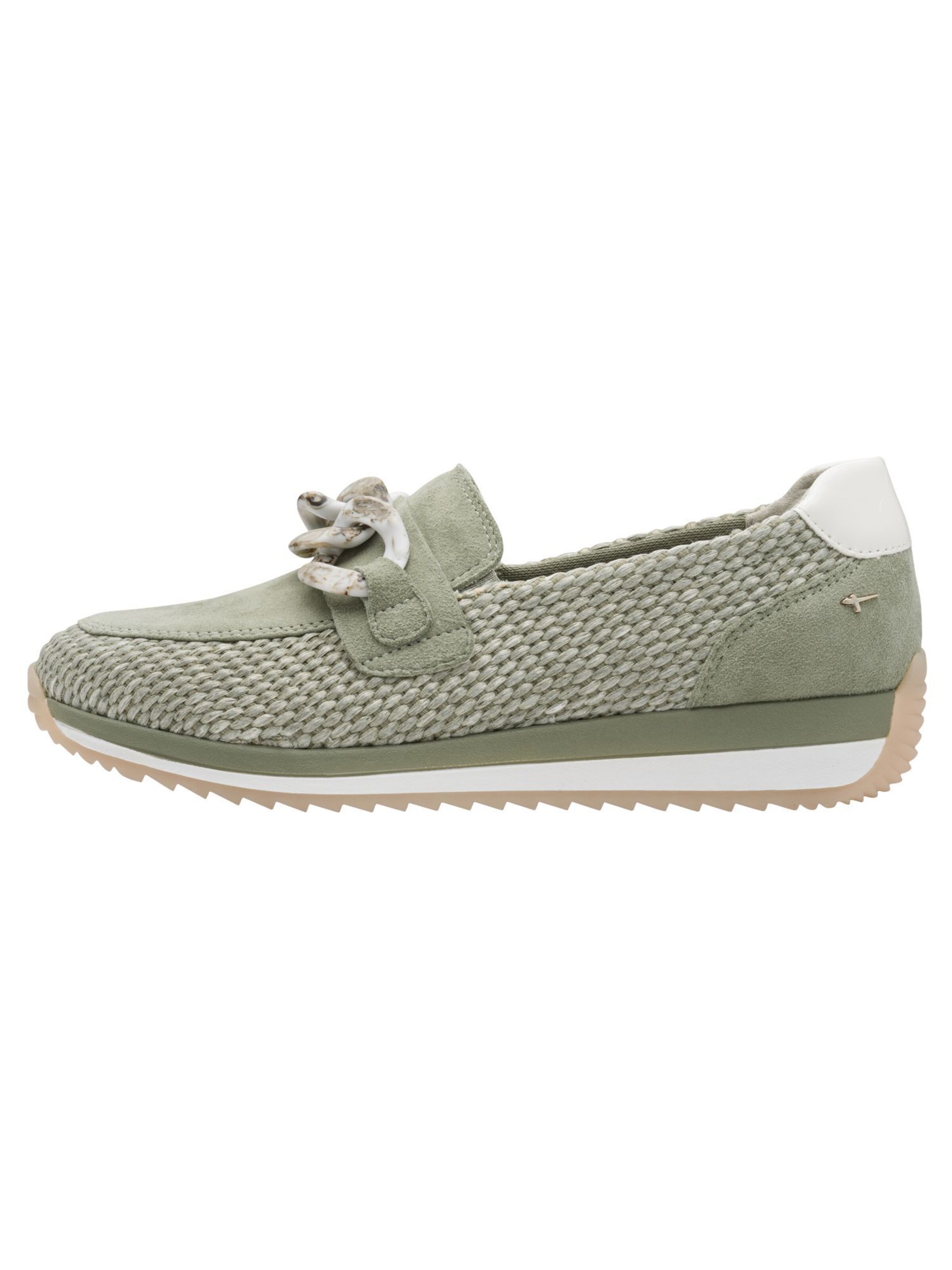 Tamaris Slipper in Grün