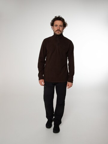 PROTEST Athletic Sweatshirt 'PERFECTO' in Brown