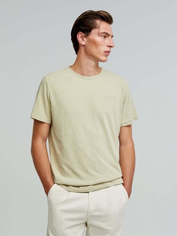 Scalpers Shirt 'Rustic' in Grün