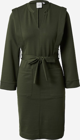 ICHI Dress in Green: front