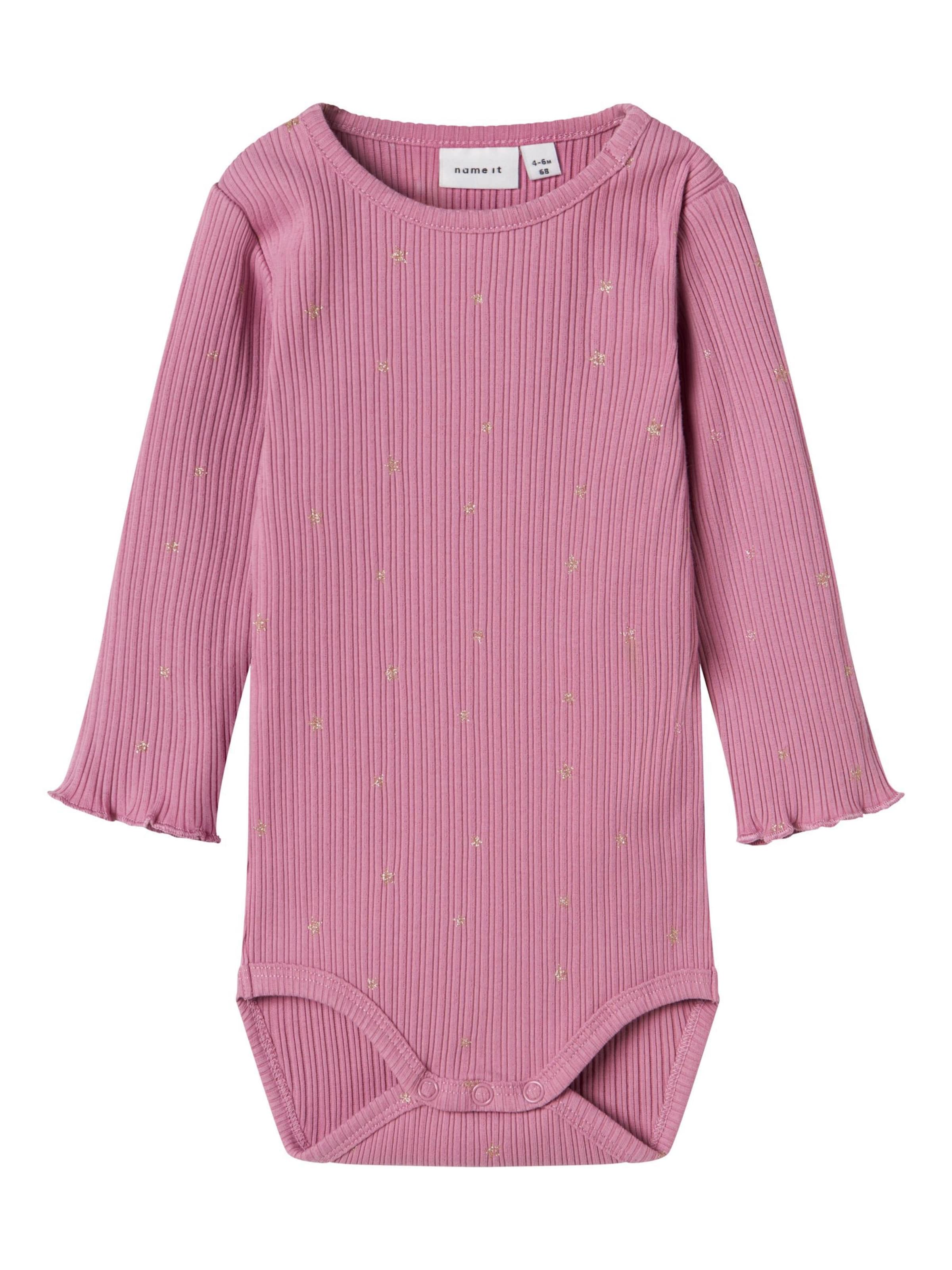 NAME IT Romper/bodysuit in Pink: front