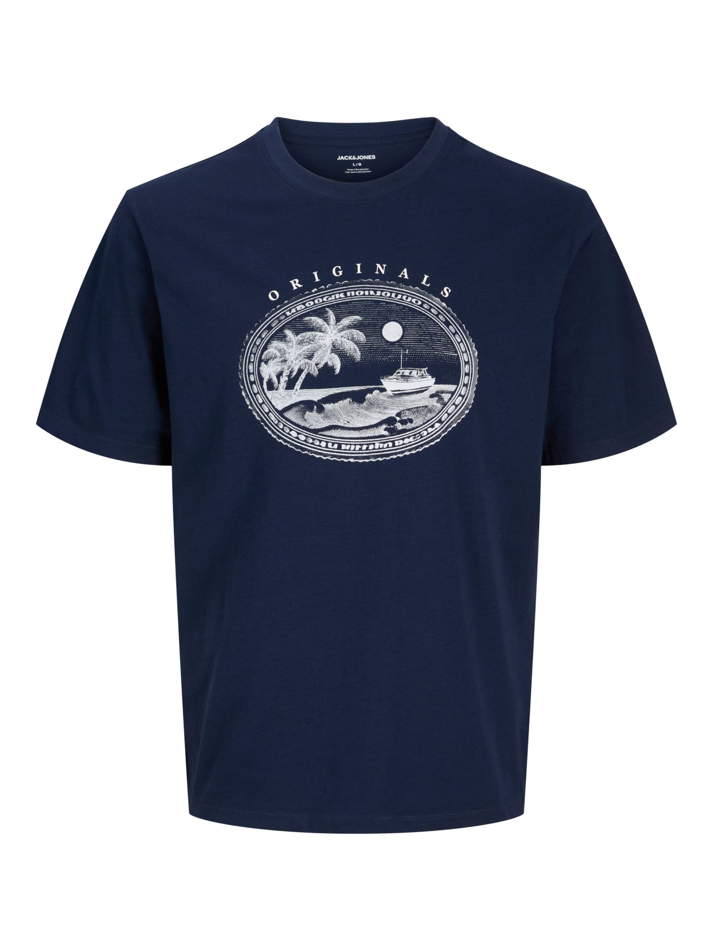 JACK & JONES T-Shirt in Blau: Vorderseite