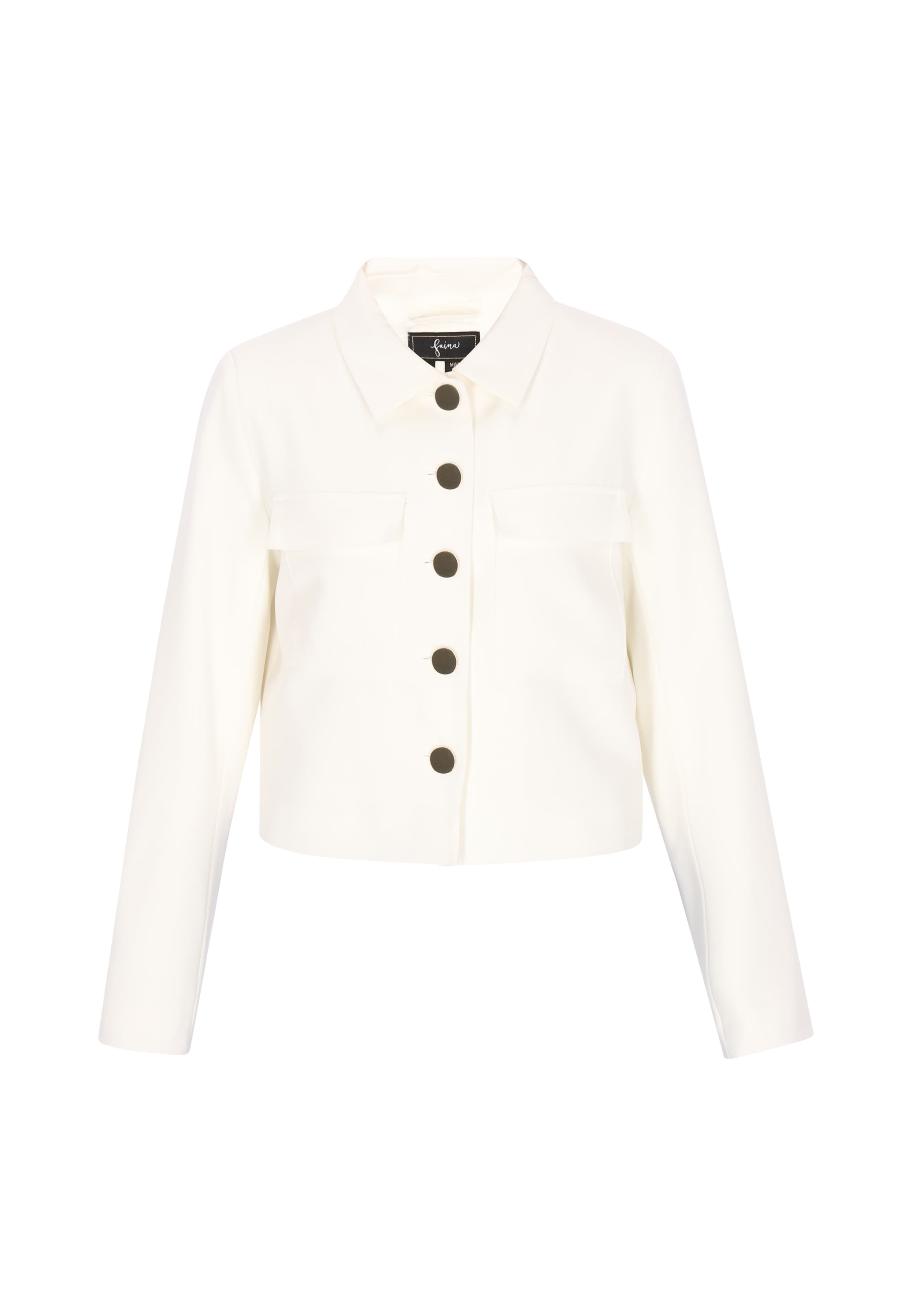 faina Blazer em branco, Vista do artigo