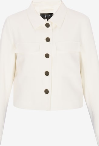 faina - Blazer em branco: frente