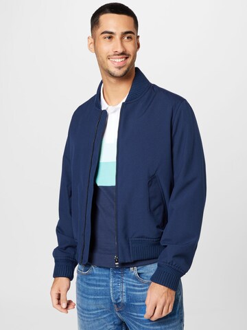 Tommy Hilfiger Tailored Between-Season Jacket in Blue: front