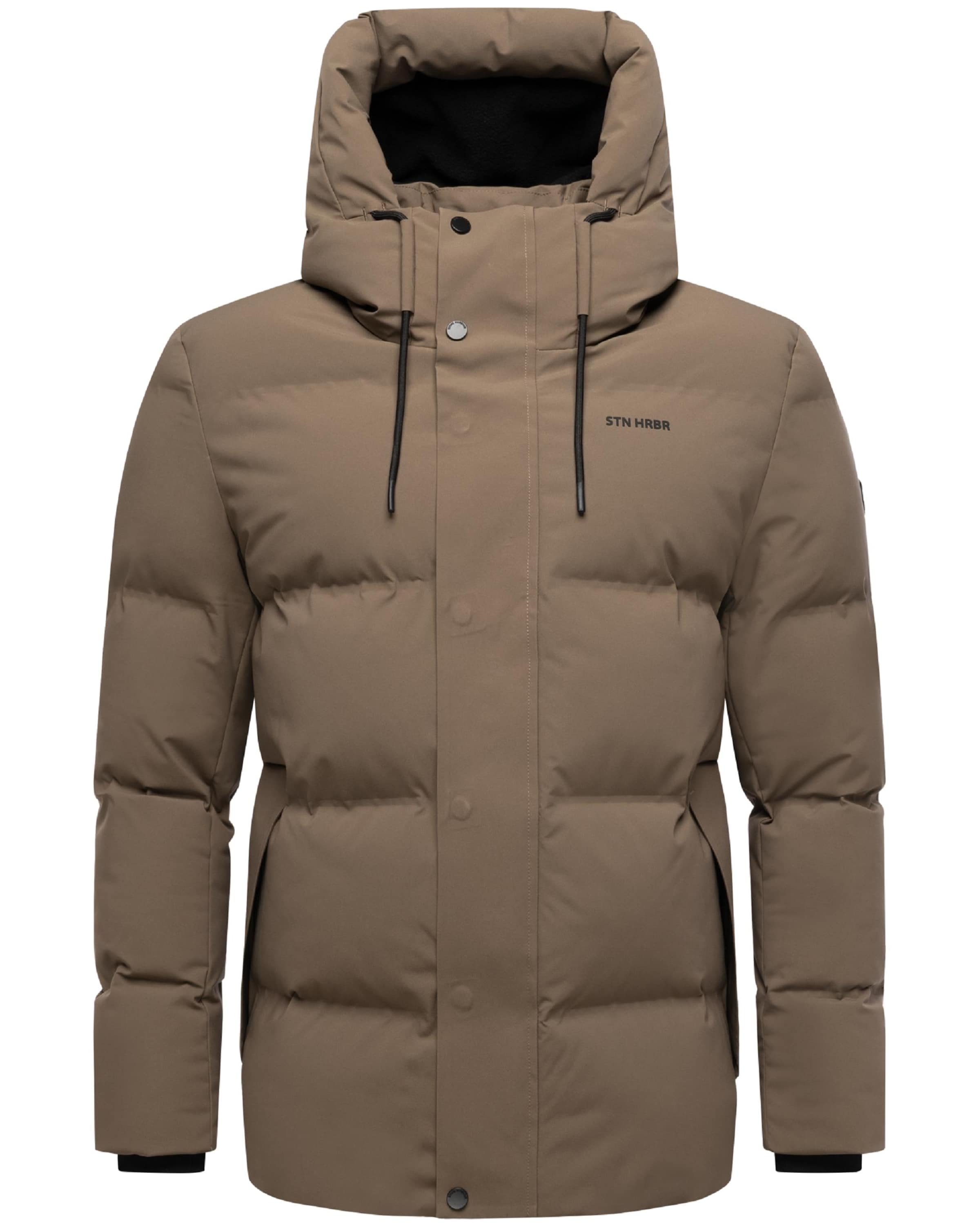 STONE HARBOUR Functionele jas &#x27;Taviaan XX&#x27; in Bruin: voorkant