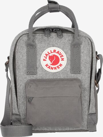 Fjällräven Crossbody Bag 'Kånken' in Grey: front