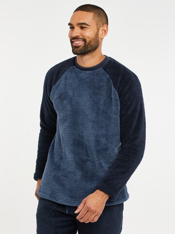 Threadbare Pajamas long in Blue