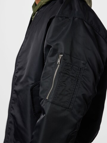 Abercrombie & Fitch Jacke in Schwarz