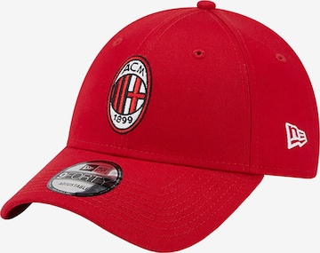 NEW ERA Cap 'New Era Core 9FORTY AC Milan Cap' in Rot: Vorderseite