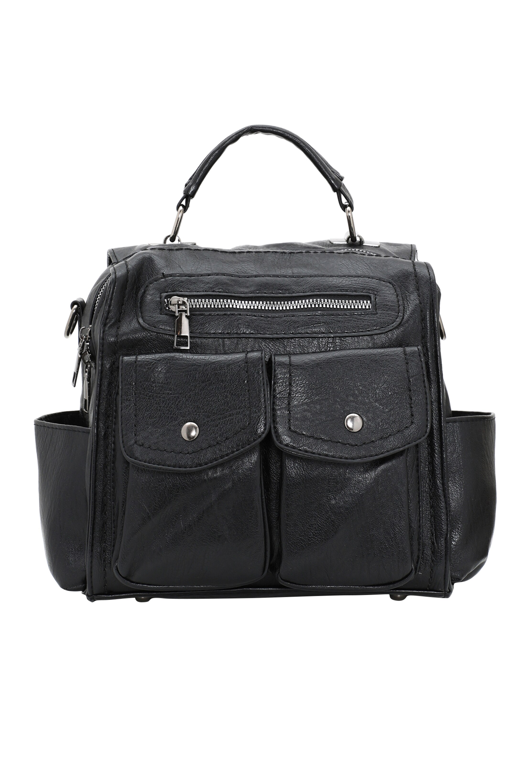 Sac à dos NAEMI en noir : devant