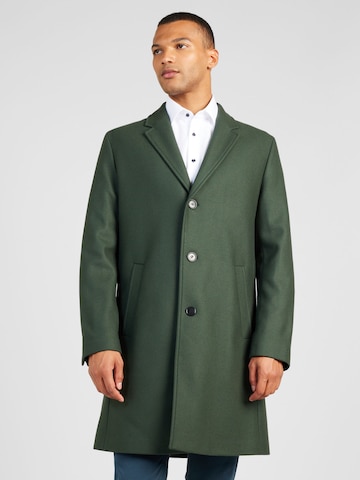 HUGO Between-seasons coat 'Malte' in Green: front