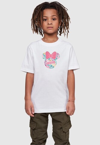 ABSOLUTE CULT Shirt 'Mother's Day - Minnie Mum 2.0' in White: front