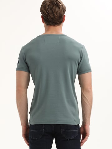 Gabbiano Shirt 'Interlock Diagonal' in Blauw